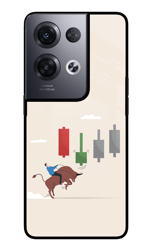 Bull Trading Momentum Oppo Reno8 Pro Glass Case