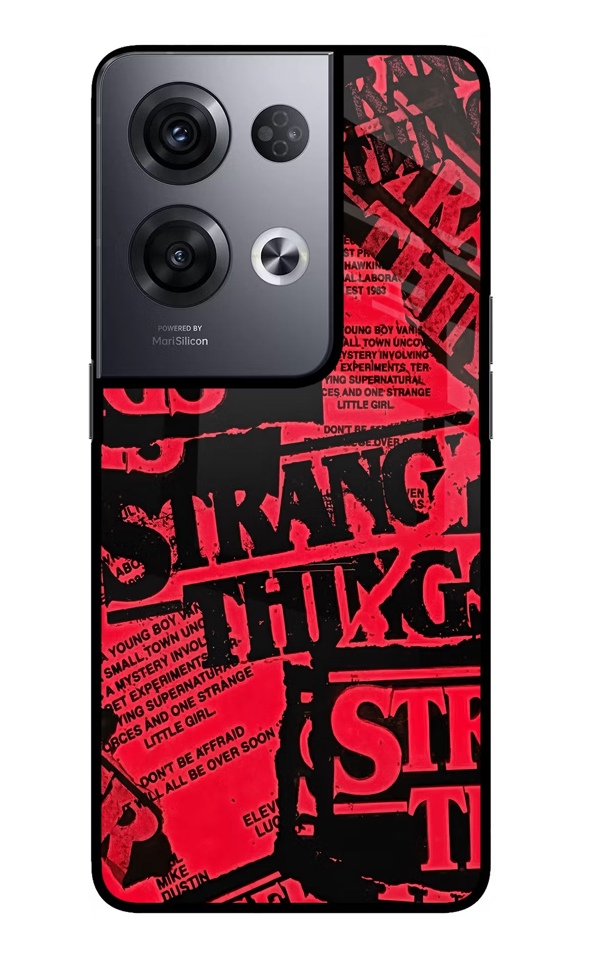 Ordinary Things Oppo Reno8 Pro Glass Case Back Cover by Casekaro