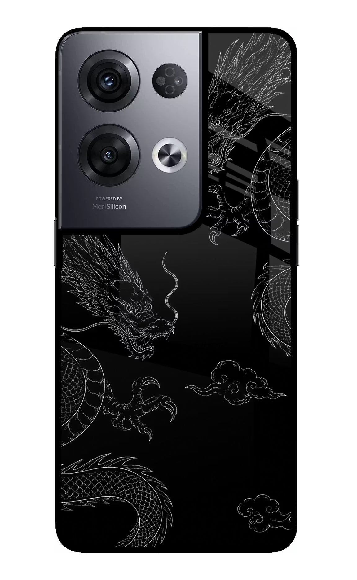 Twin Dragons Oppo Reno8 Pro Glass Case