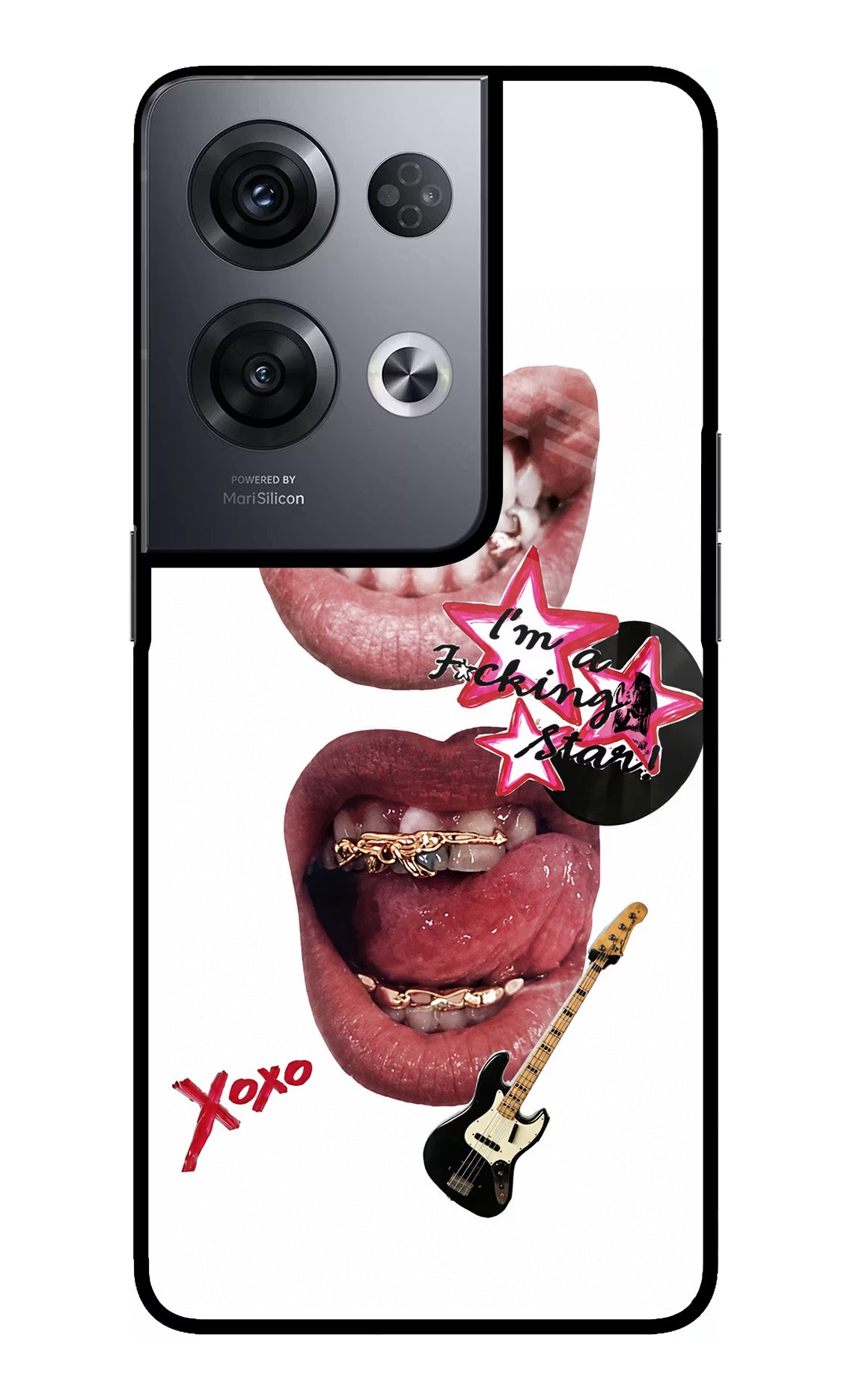 Rockstar Oppo Reno8 Pro Glass Case