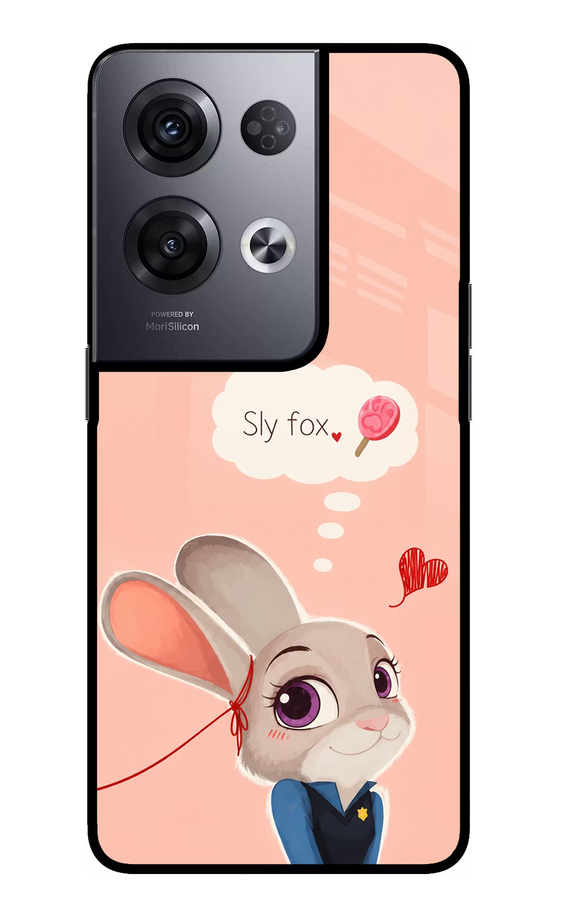 Judy Charm Oppo Reno8 Pro Glass Case