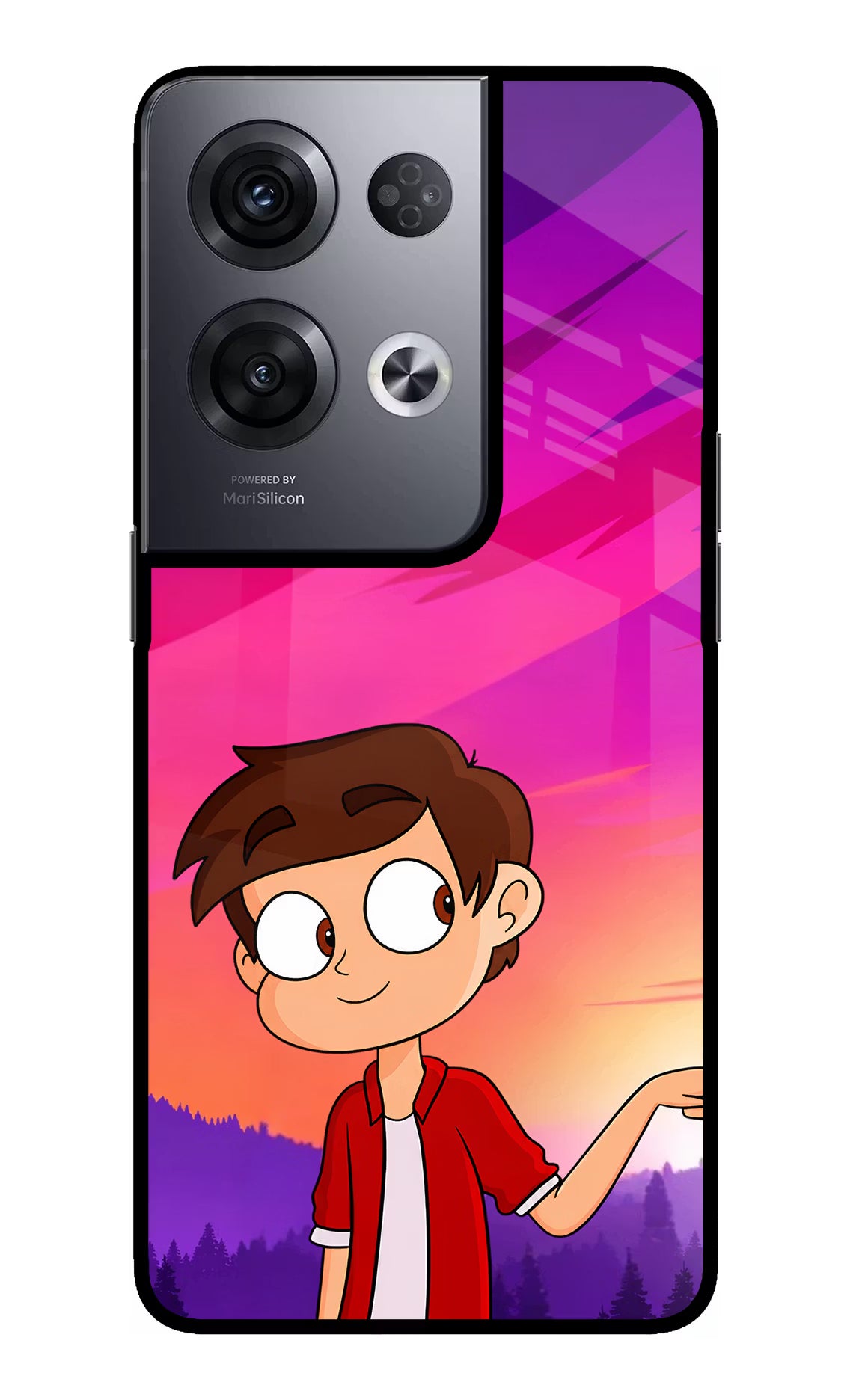 Marco Sunset Oppo Reno8 Pro Glass Case