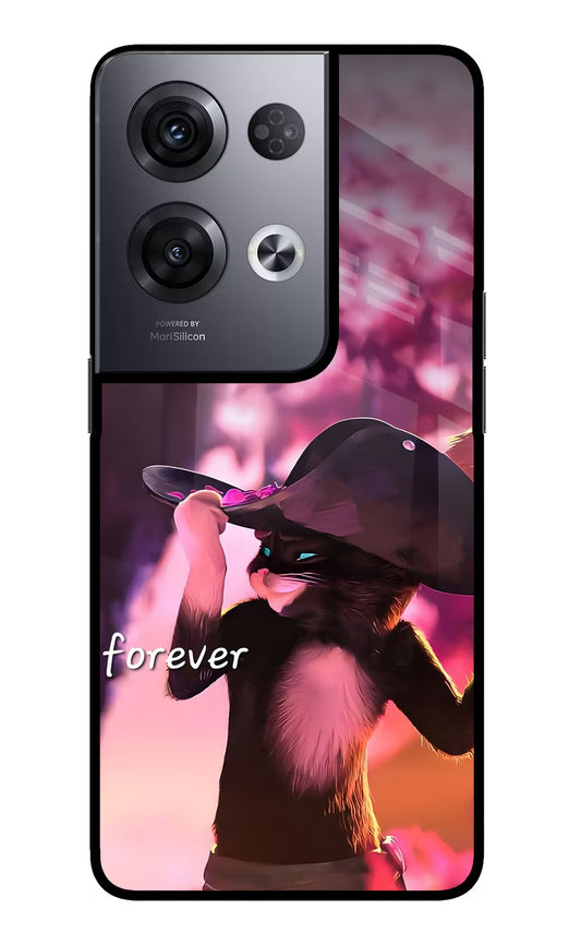 Forever Cat Oppo Reno8 Pro Glass Case