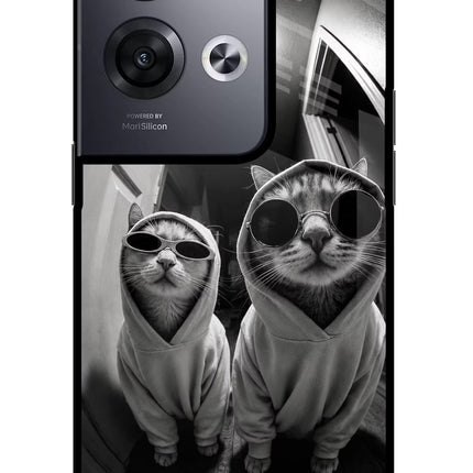 Hood Cats Oppo Reno8 Pro Glass Case