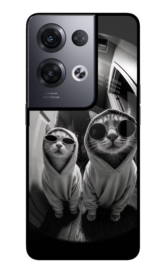 Hood Cats Oppo Reno8 Pro Glass Case