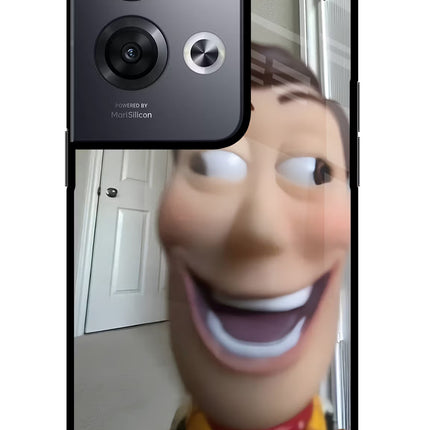 Side Eye Woody Oppo Reno8 Pro Glass Case
