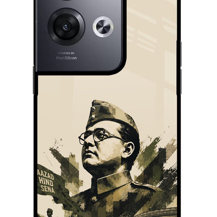 Netaji Rising Oppo Reno8 Pro Glass Case