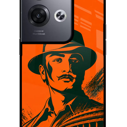 Bhagat Singh Legacy Oppo Reno8 Pro Glass Case