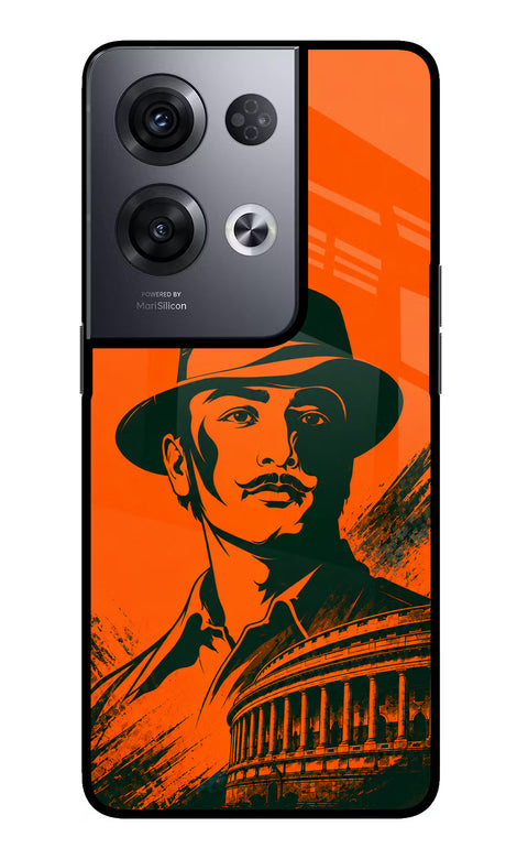 Bhagat Singh Legacy Oppo Reno8 Pro Glass Case