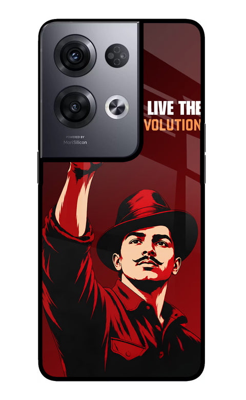 Bhagat Singh Revolution Oppo Reno8 Pro Glass Case