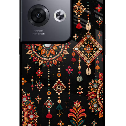 Boho Noir Oppo Reno8 Pro Glass Case