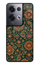 Green Pataka Oppo Reno8 Pro Glass Case