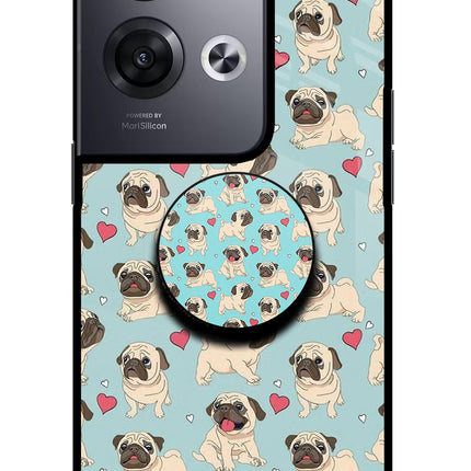 Pug Dog Oppo Reno8 Pro Pop Case by Casekaro