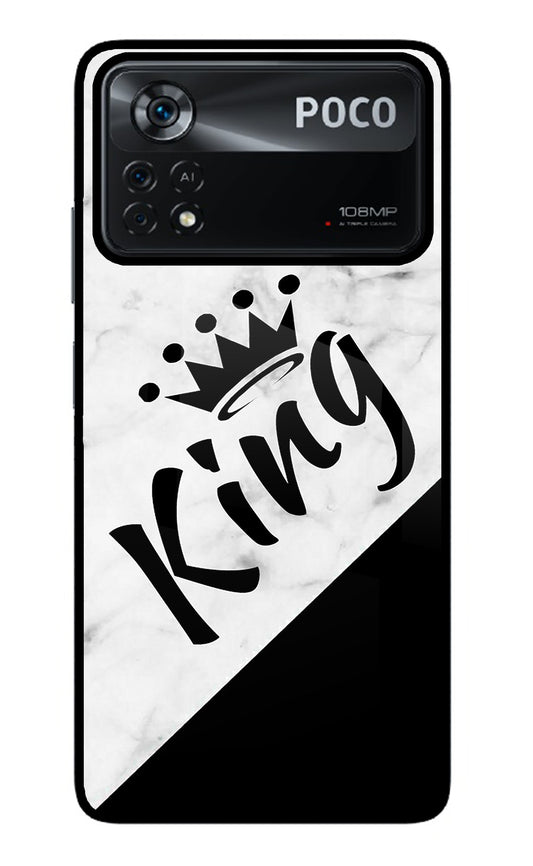 King Poco X4 Pro Glass Case