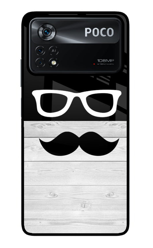 Mustache Poco X4 Pro Glass Case