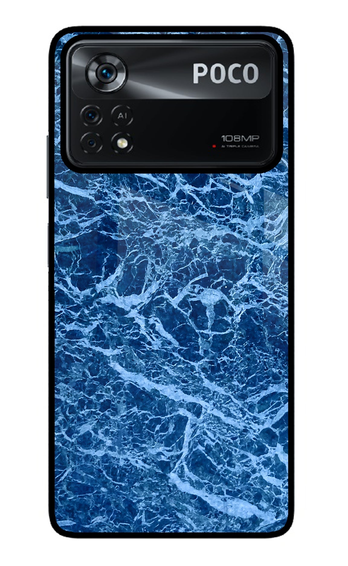 Blue Marble Poco X4 Pro Back Cover