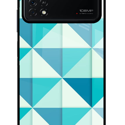 Abstract Poco X4 Pro Glass Case
