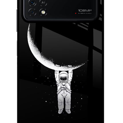 Moon Space Poco X4 Pro Glass Case