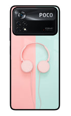 Music Lover Poco X4 Pro Glass Case