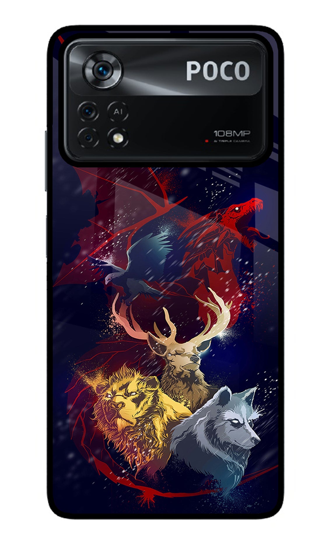 Game Of Thrones Poco X4 Pro Back Cover