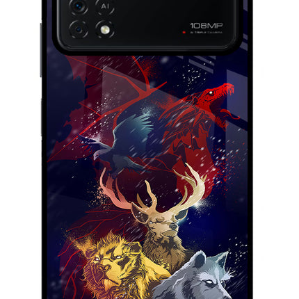 Game Of Thrones Poco X4 Pro Glass Case