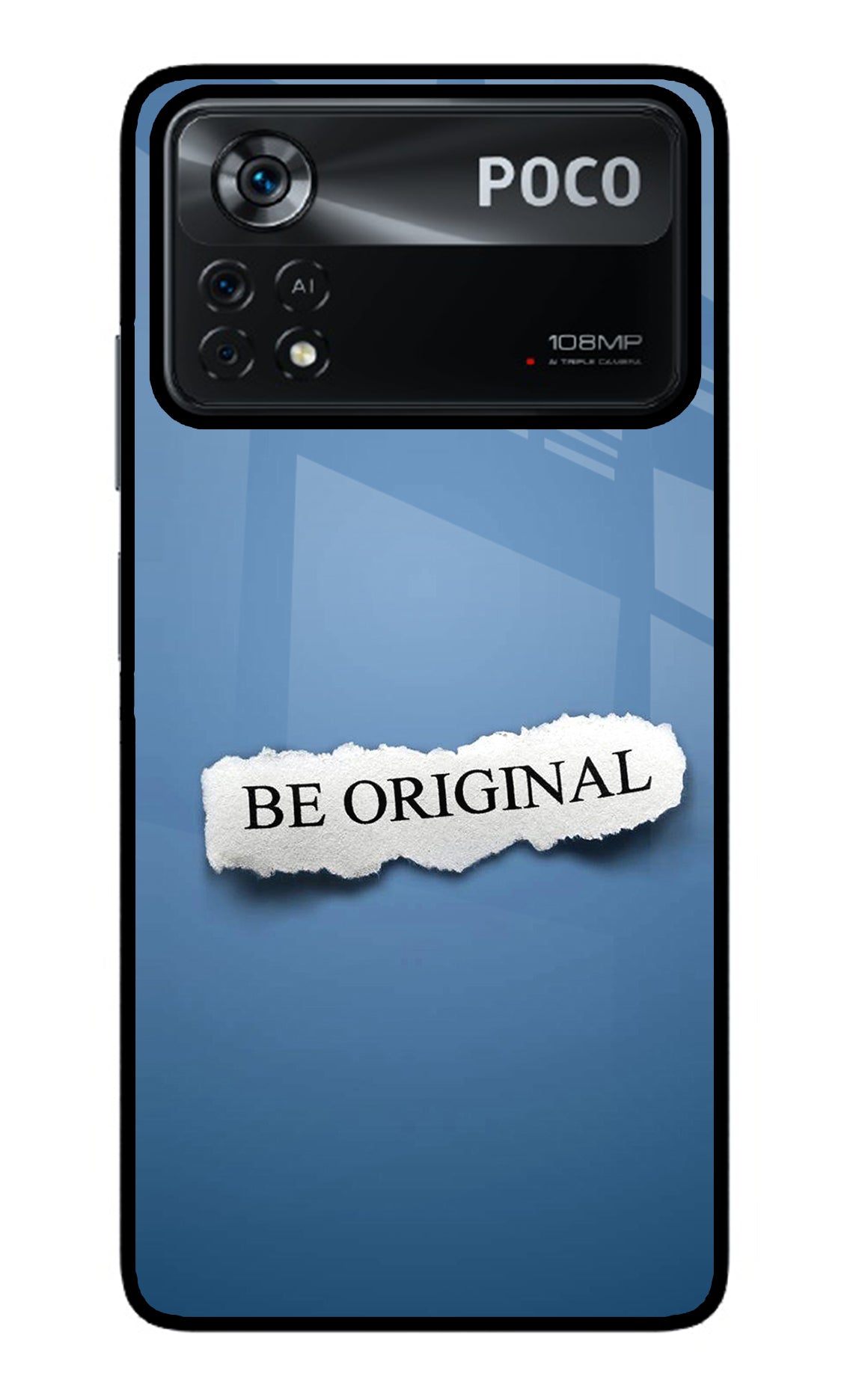 Be Original Poco X4 Pro Glass Case