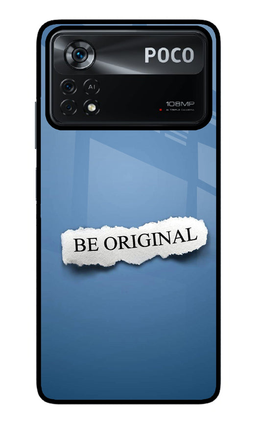 Be Original Poco X4 Pro Glass Case