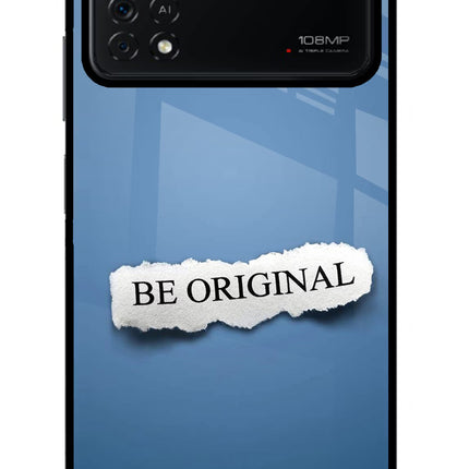 Be Original Poco X4 Pro Glass Case