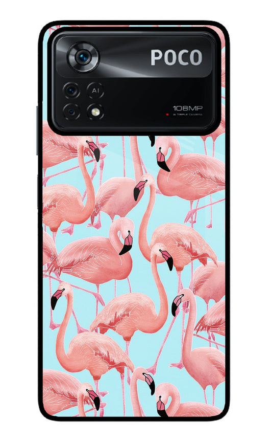 Flamboyance Poco X4 Pro Glass Case