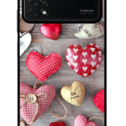 Love Wallpaper Poco X4 Pro Glass Case