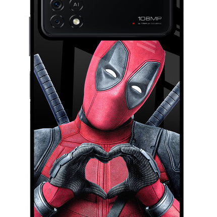 Deadpool Poco X4 Pro Glass Case