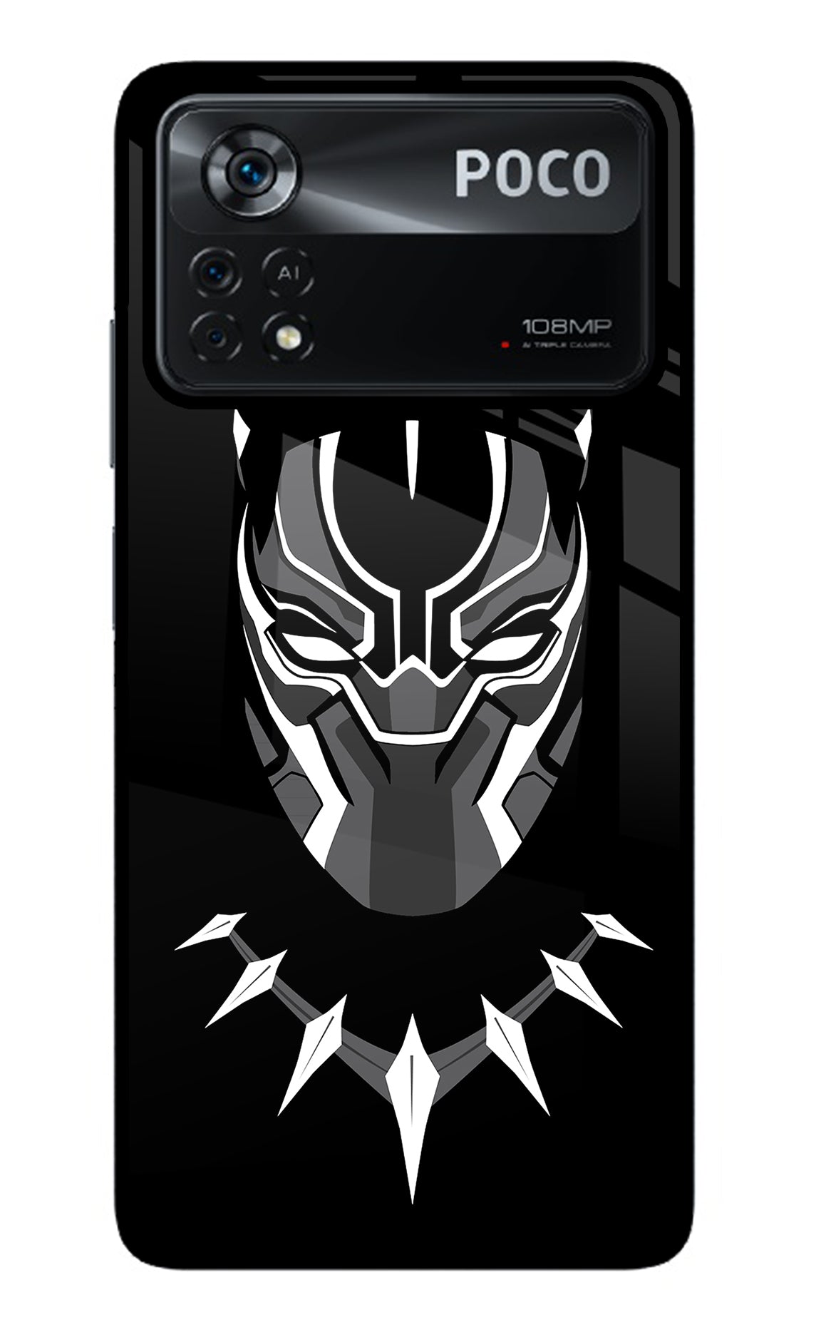 Black Panther Poco X4 Pro Back Cover