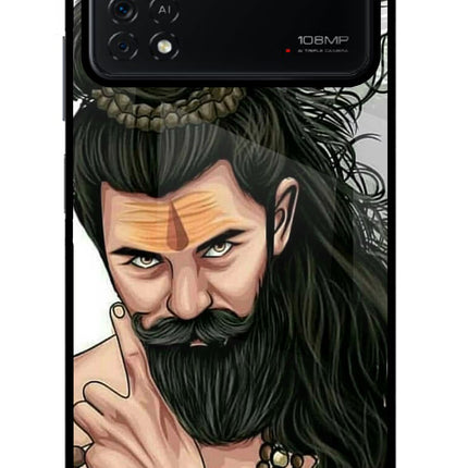Mahadev Poco X4 Pro Glass Case