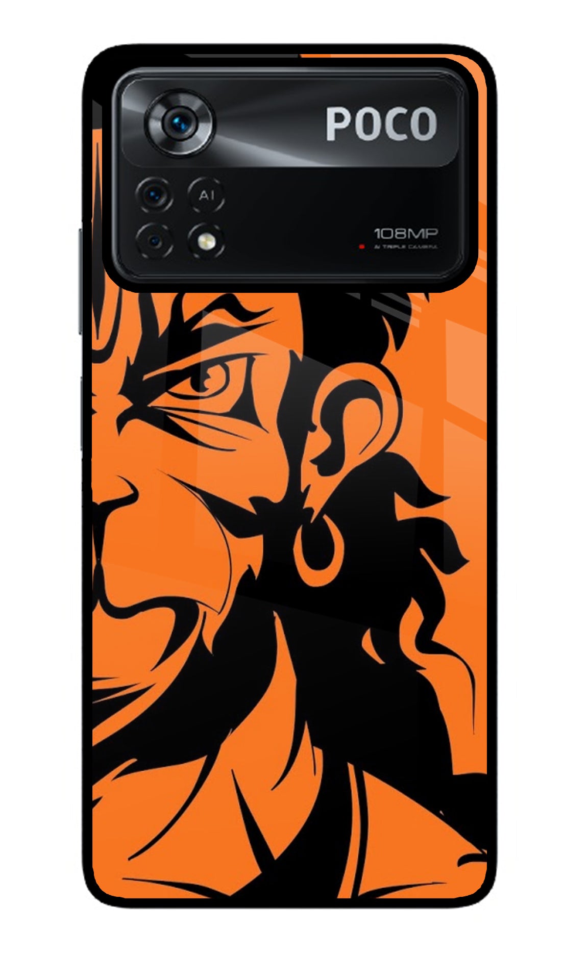 Hanuman Poco X4 Pro Glass Case