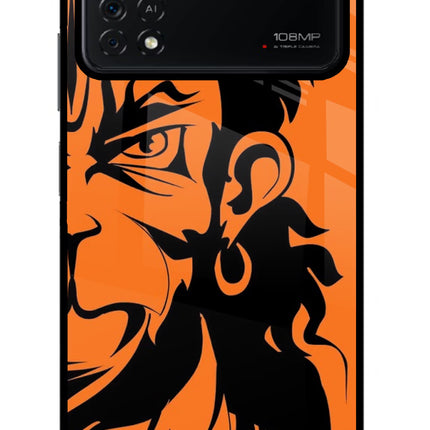 Hanuman Poco X4 Pro Glass Case