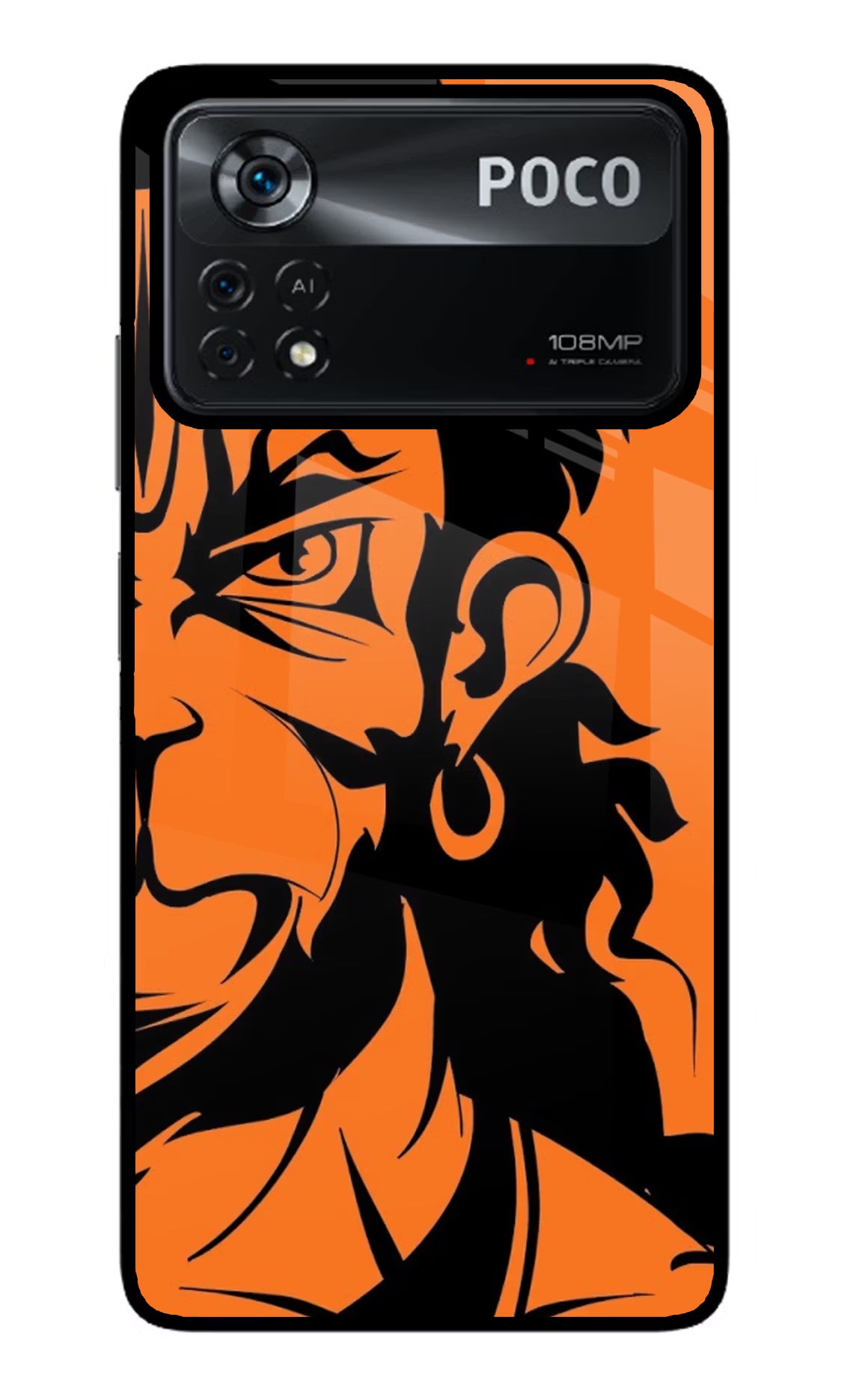 Hanuman Poco X4 Pro Glass Case
