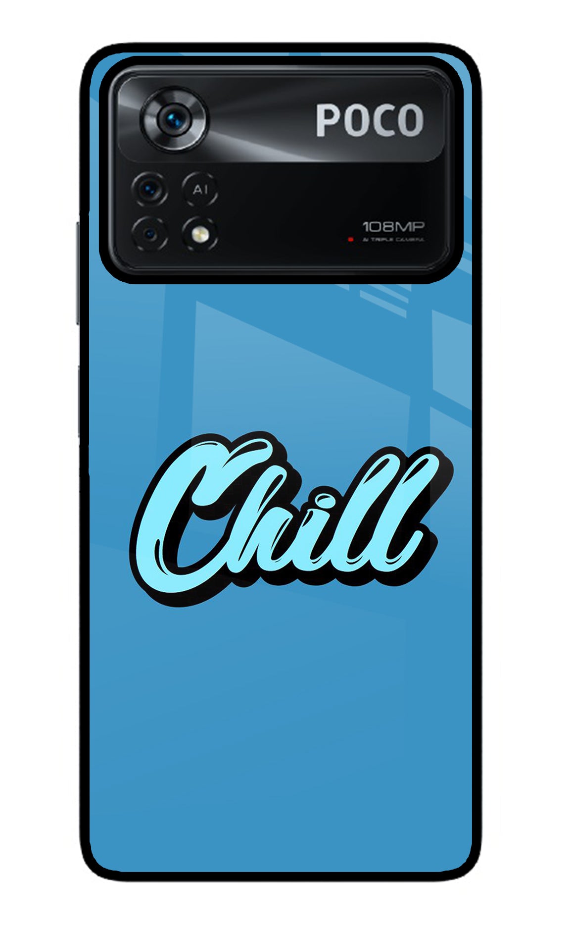 Chill Poco X4 Pro Glass Case