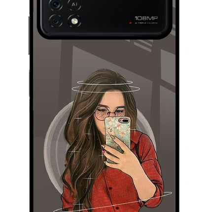 Selfie Queen Poco X4 Pro Glass Case