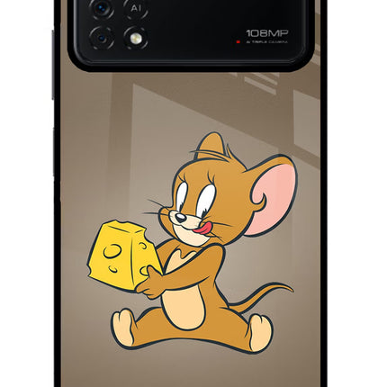 Jerry Poco X4 Pro Glass Case