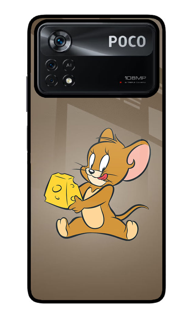 Jerry Poco X4 Pro Glass Case