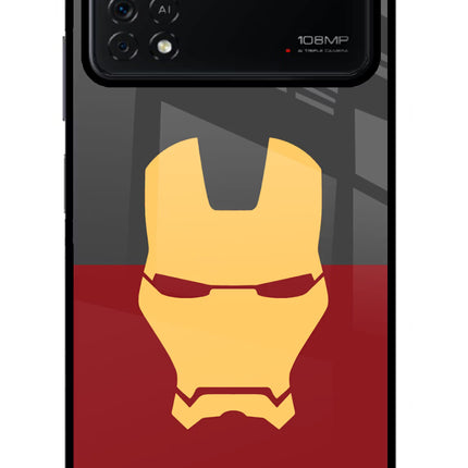 Ironman Poco X4 Pro Glass Case