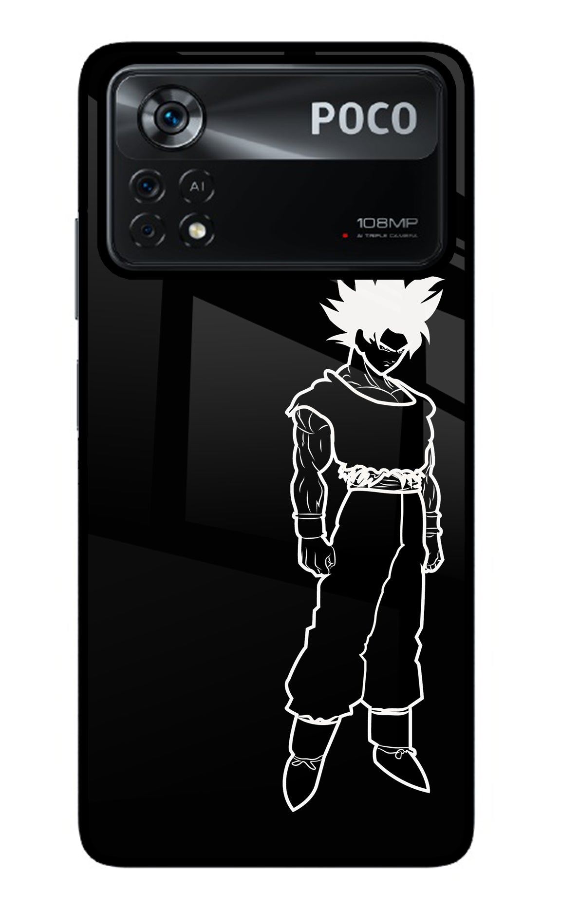 DBS Character Poco X4 Pro Back Cover