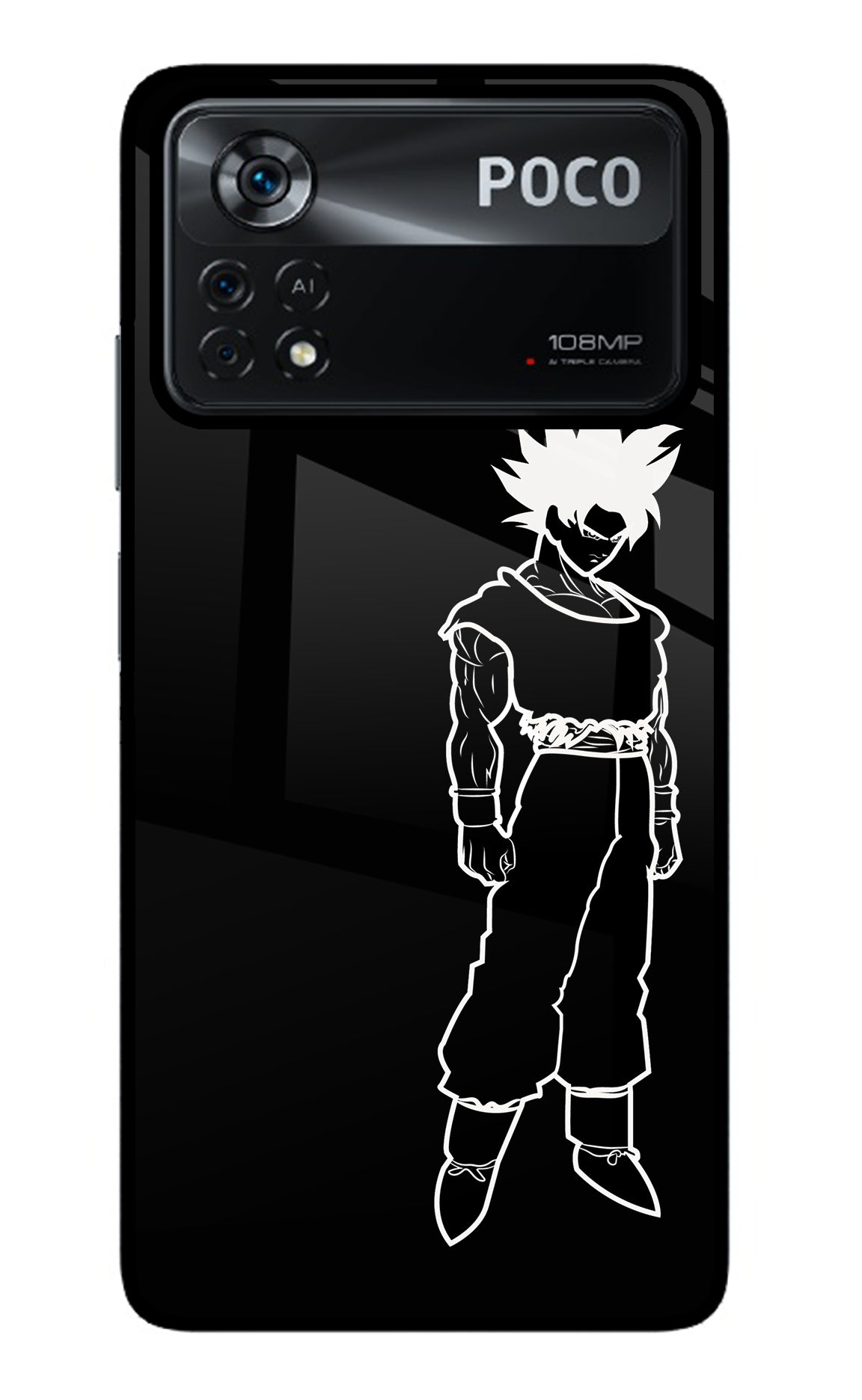 DBS Character Poco X4 Pro Glass Case