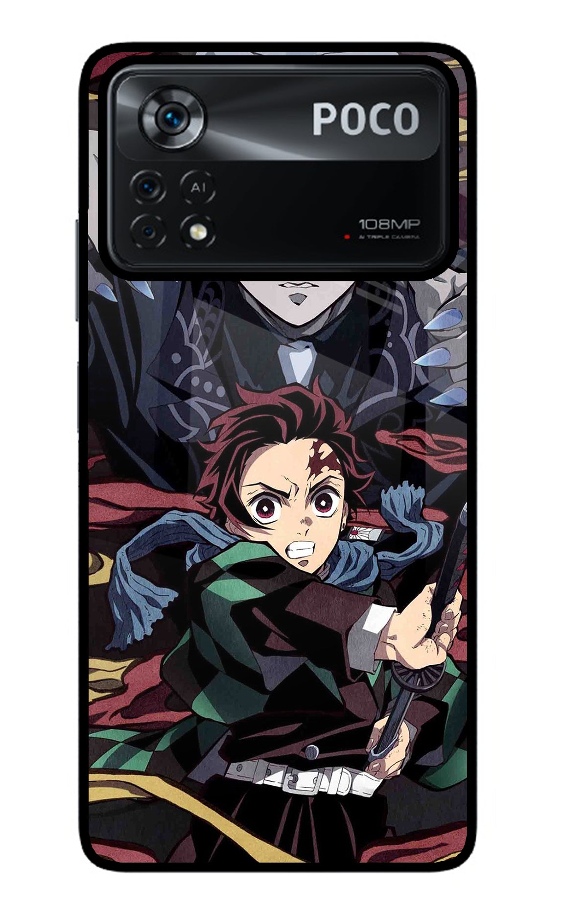 Demon Slayer Poco X4 Pro Back Cover