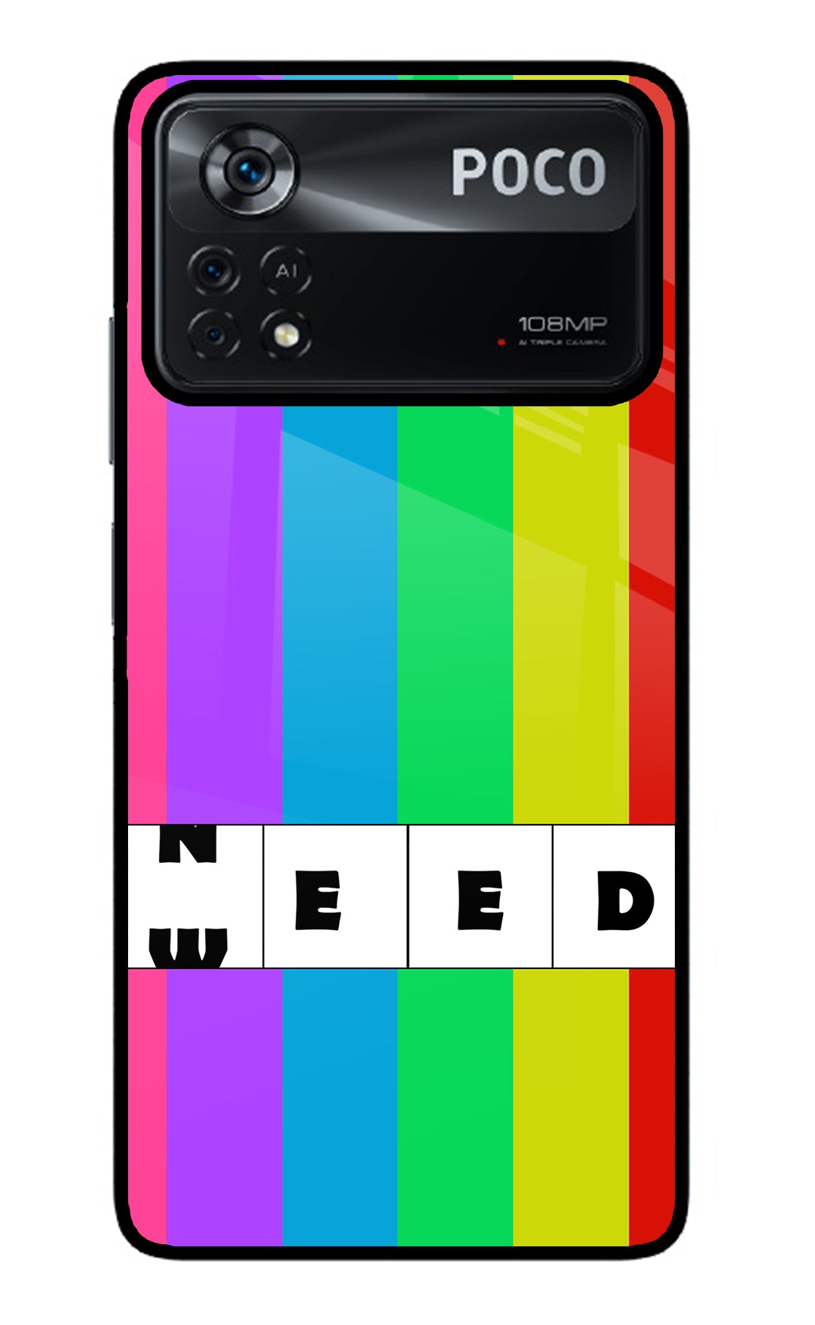 Need Weed Poco X4 Pro Back Cover