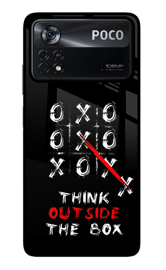 Think out of the BOX Poco X4 Pro Glass Case