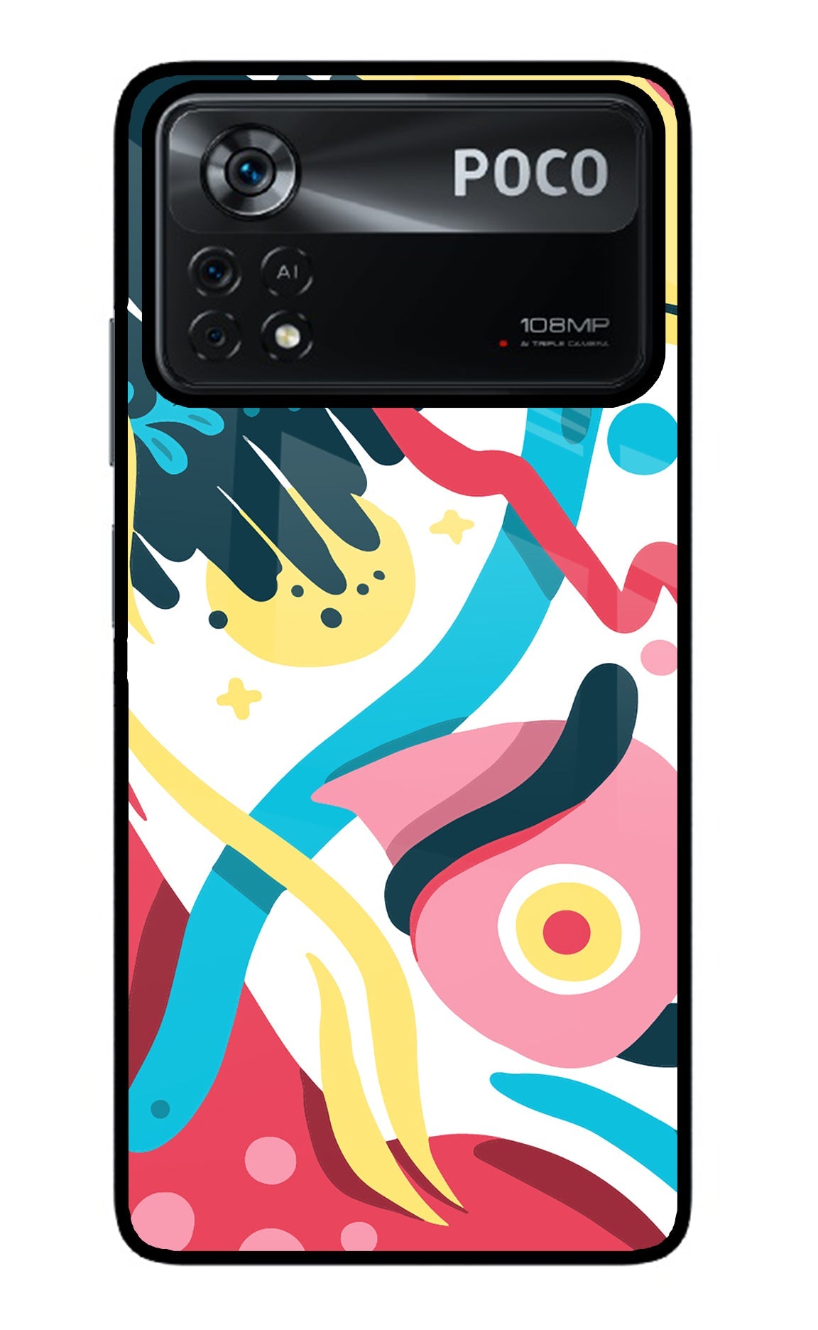 Trippy Poco X4 Pro Back Cover