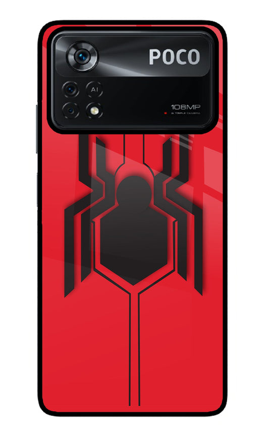 Spider Poco X4 Pro Glass Case