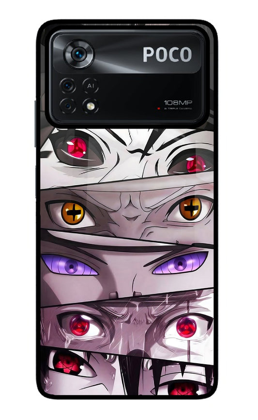 Naruto Anime Poco X4 Pro Glass Case