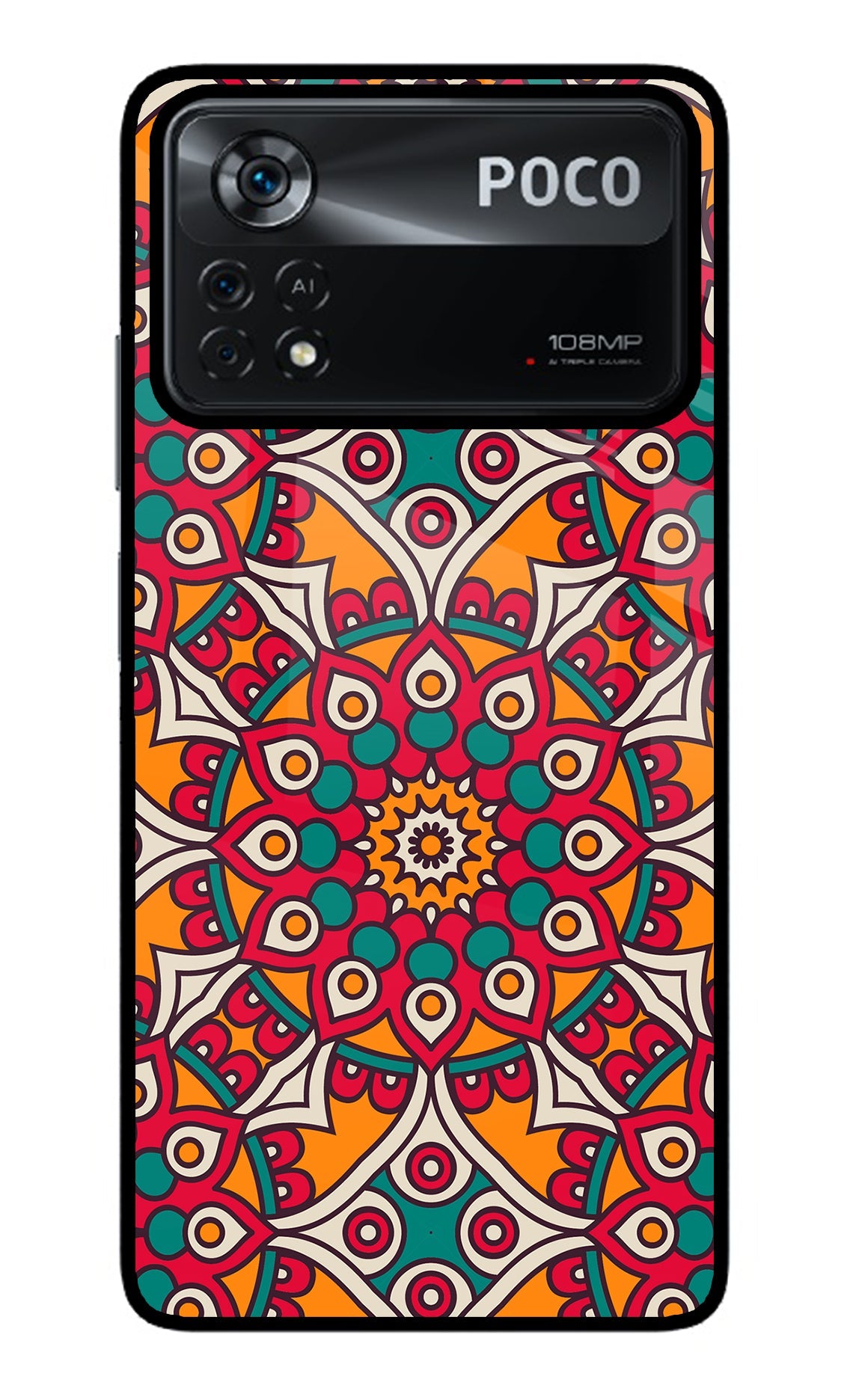 Mandala Art Poco X4 Pro Back Cover